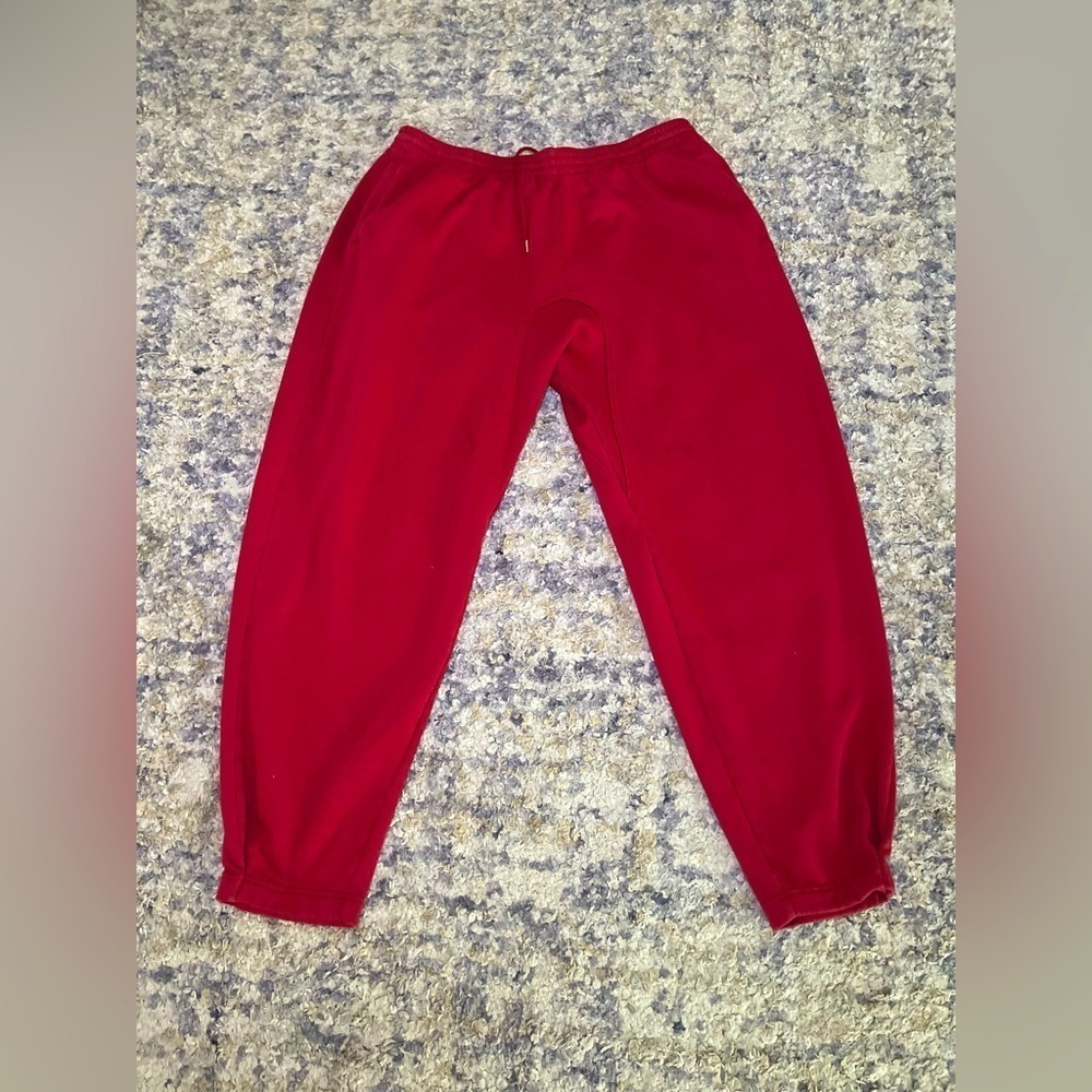 Savage red sweatpants size 2X